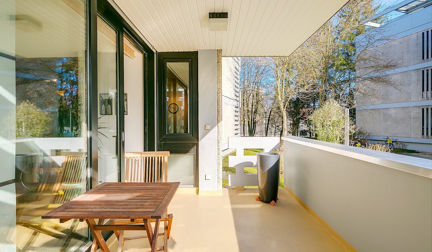 Etagenwohnung mit 2 Zimmern | München-Schwabing | 2004ML1 | Schöner Südbalkon