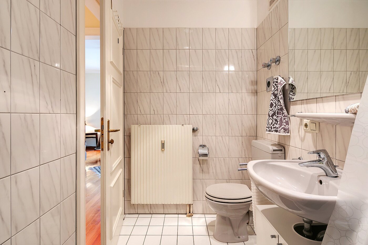 Etagenwohnung mit 1 Zimmer | München-Ludwigsvorstadt | 2108ML5 | Sehr gepflegtes Wannenbad...