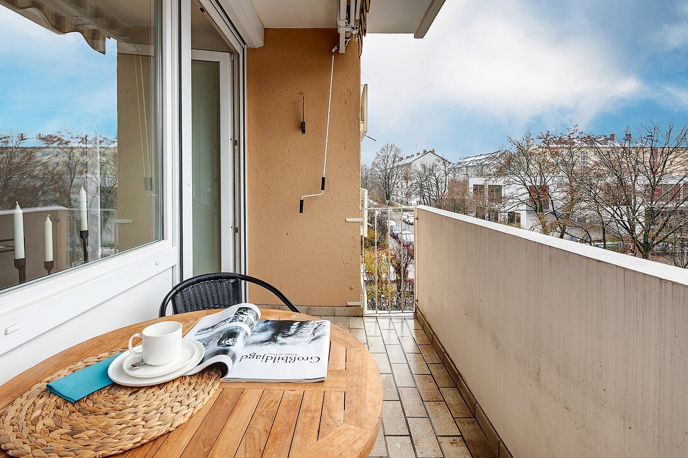 Etagenwohnung mit 2 Zimmern | München-Sendling-Westpark | 1811ML1 | .. mit Markise