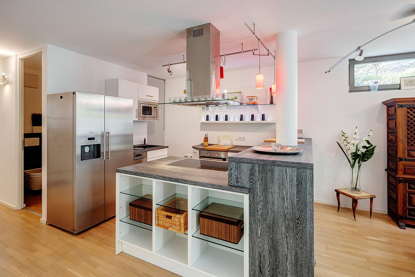 Etagenwohnung mit 2 Zimmern | München-Au | 70108 | Offene Küche mit Kochinsel