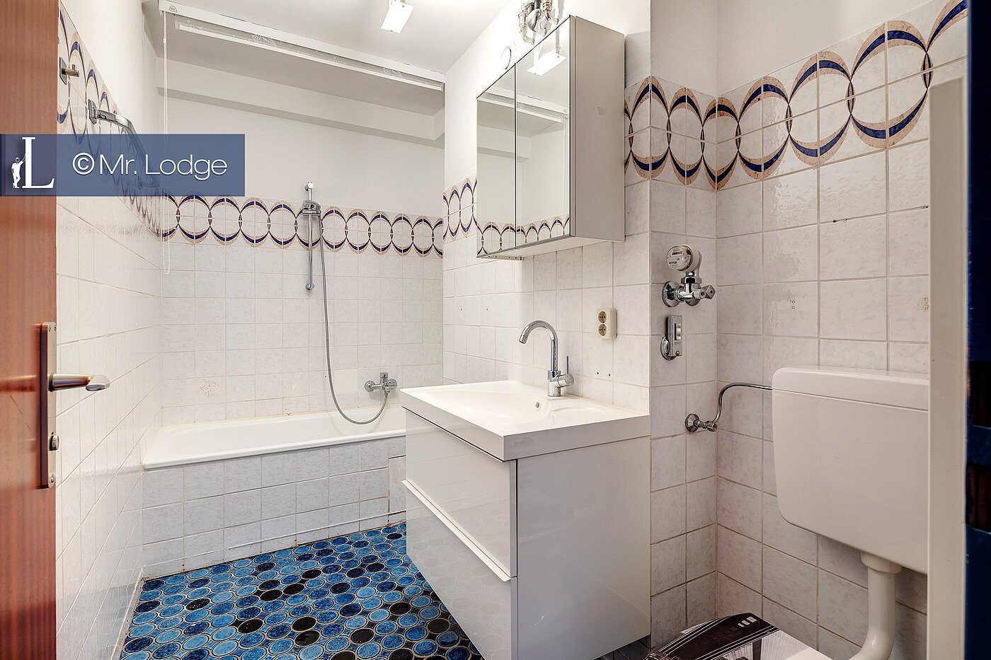 Etagenwohnung mit 3 Zimmern | München-Sendling-Westpark | 1710ML3 | Bad