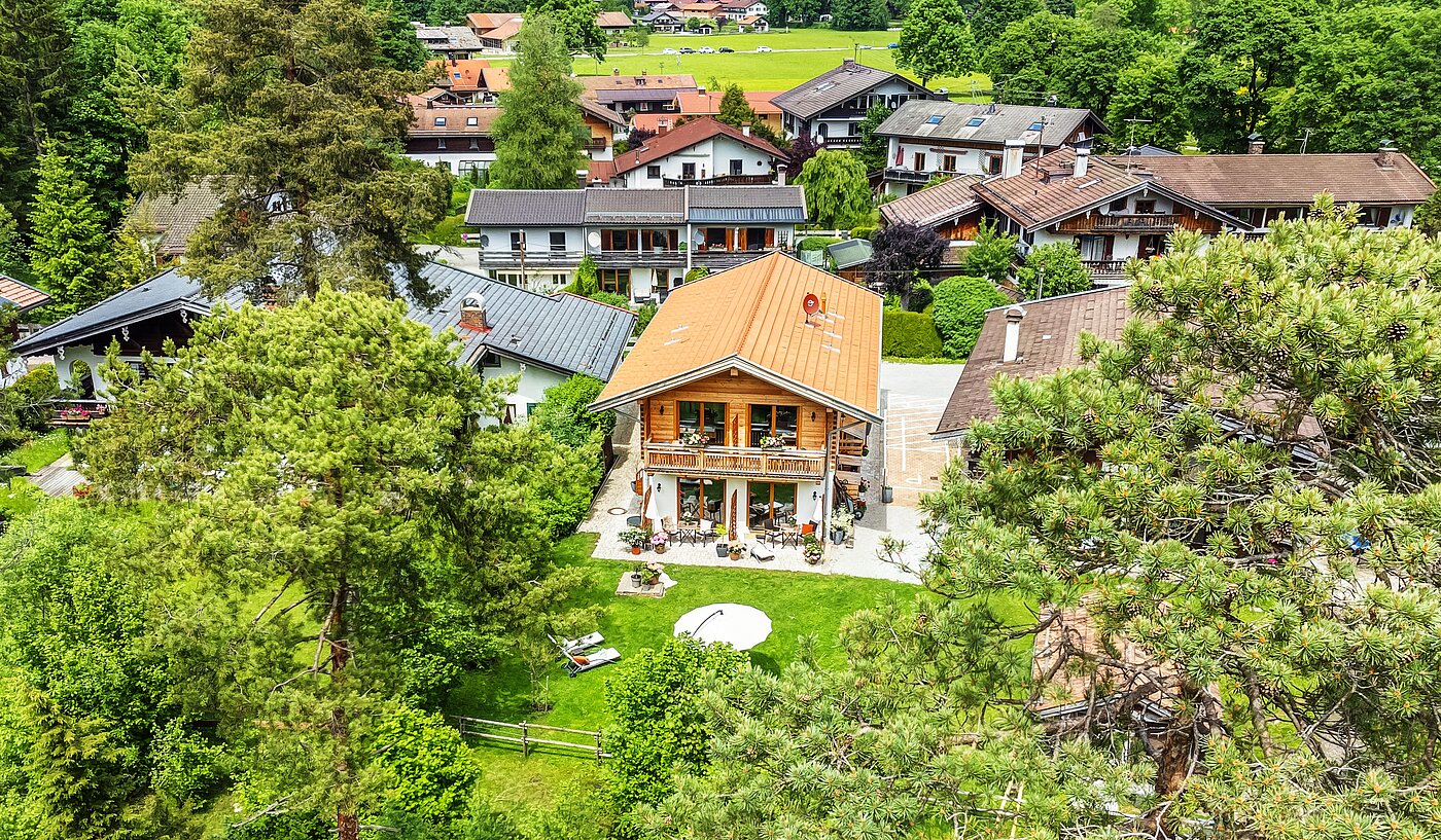 Etagenwohnung mit 6 Zimmern | 70095 | Luftaufnahme