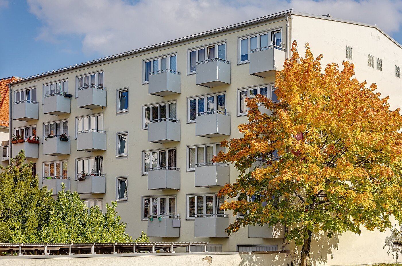 Etagenwohnung mit 1 Zimmer | München-Neuhausen | 2010ML6 | Fassadenansicht