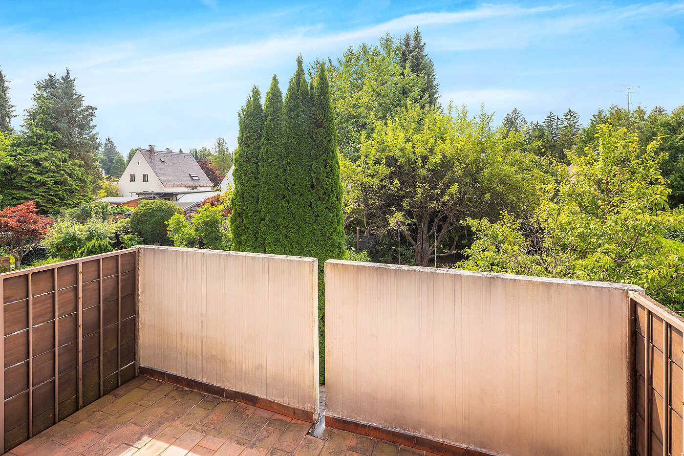 Reiheneckhaus mit 5.5 Zimmern | München-Trudering | 702531 | Sonniger Balkon