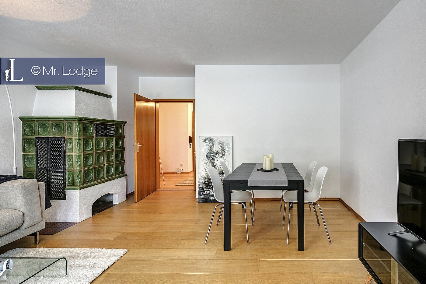 Erdgeschosswohnung mit 2 Zimmern | München-Harlaching | 1704ML6 | Esstisch