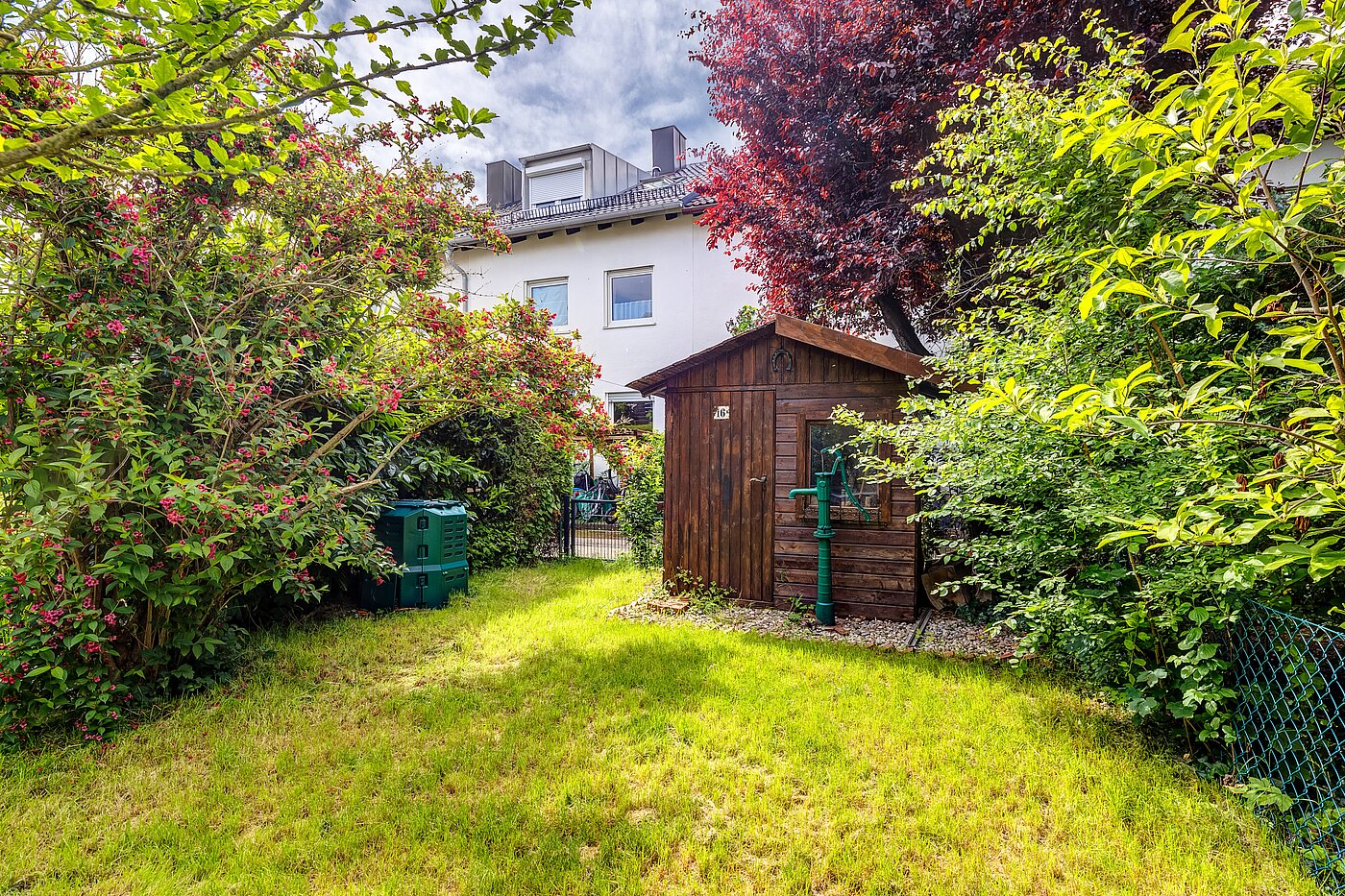 Reihenmittelhaus mit 4 Zimmern | Maisach | 70125 | Garten mit Gartenhaus