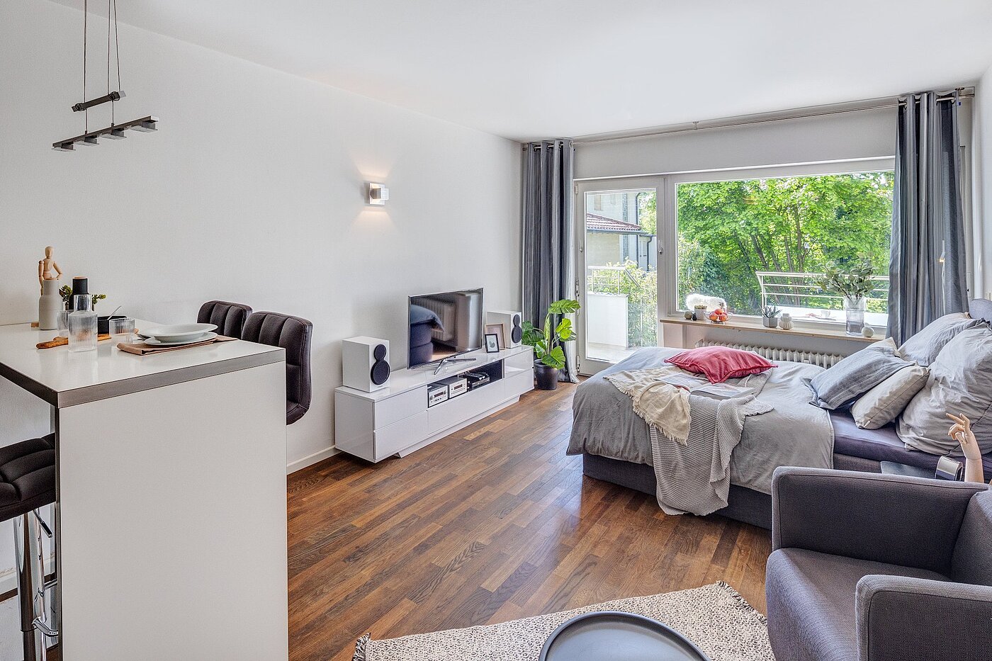 Etagenwohnung mit 1 Zimmer | München-Freimann | 2105ML4