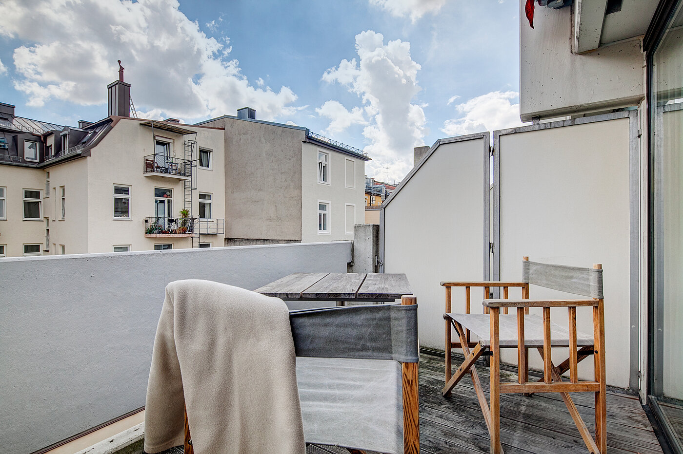 Apartment mit 1 Zimmer | München-Maxvorstadt | 70448 | Terrasse