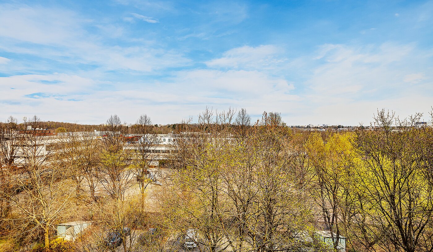 Etagenwohnung mit 2 Zimmern | München-Moosach | 2203ML5 | Blick ins Grüne