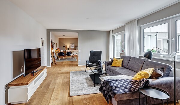 Etagenwohnung mit 3.5 Zimmern | München-Au | 704231 | Wohnzimmer
