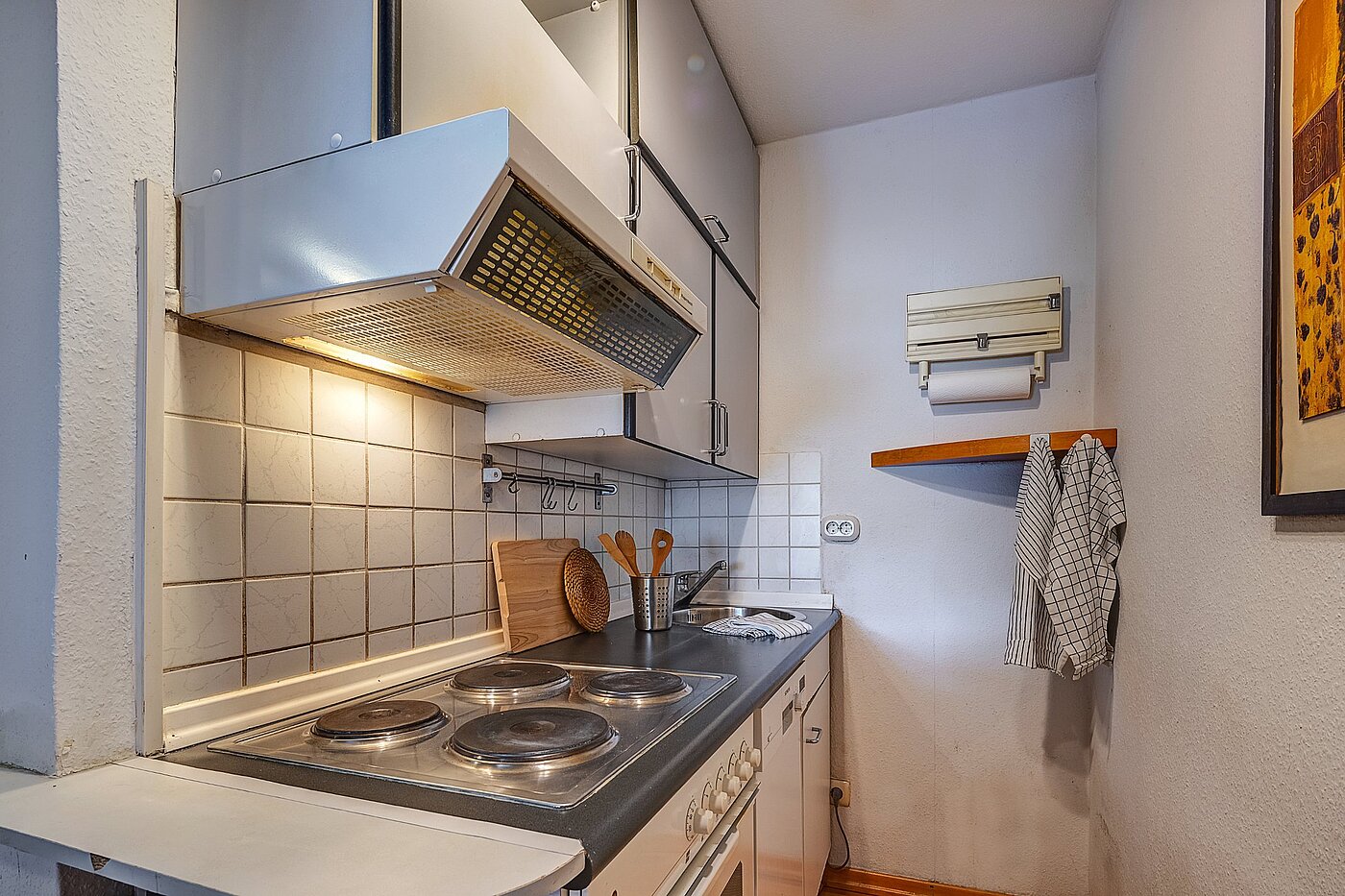 Etagenwohnung mit 1 Zimmer | München-Schwabing | 2109ML1 | Die Küche ist funktional und