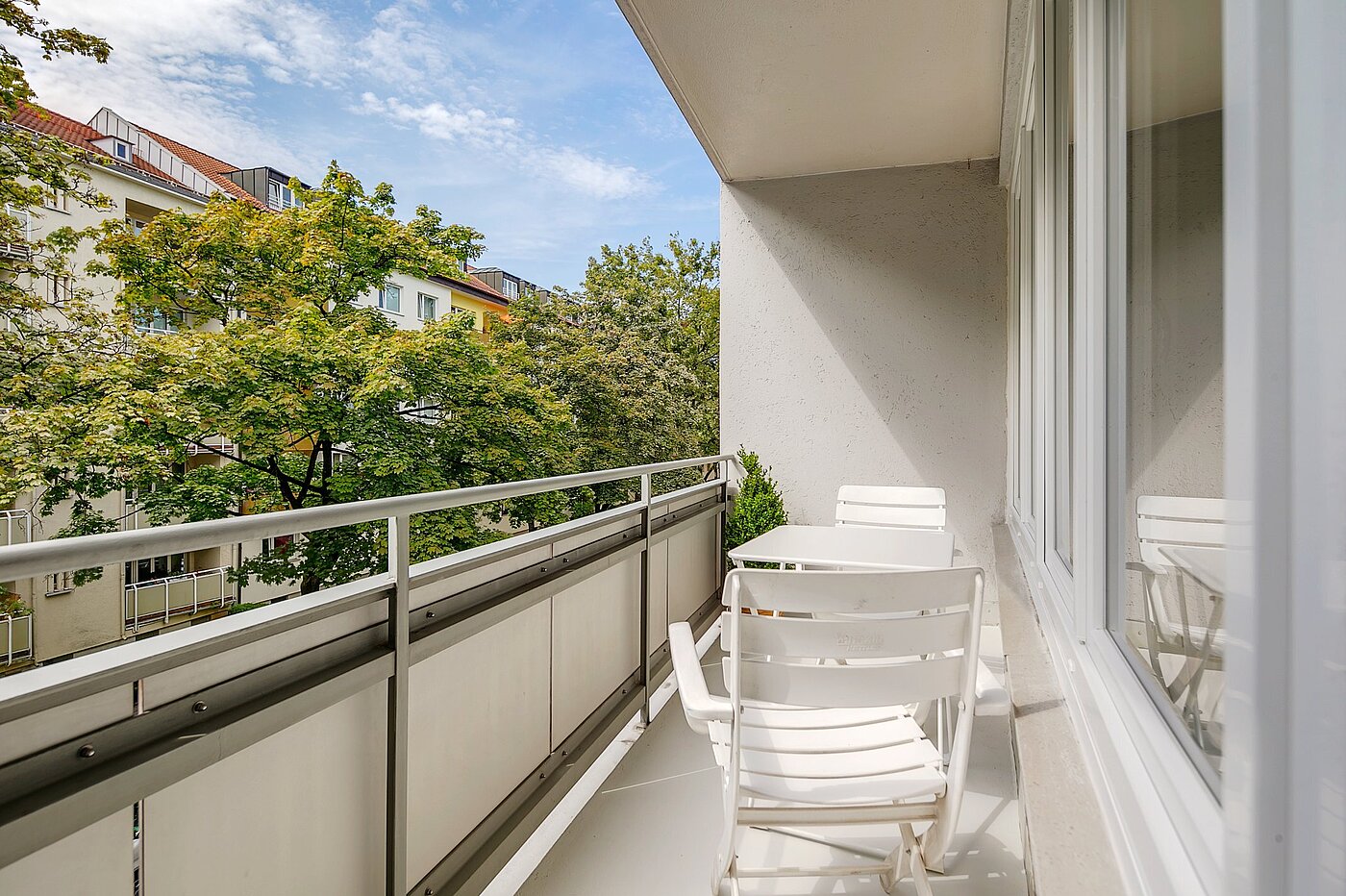 Etagenwohnung mit 1 Zimmer | München-Schwabing | 2105ML1 | Sonniger Westbalkon