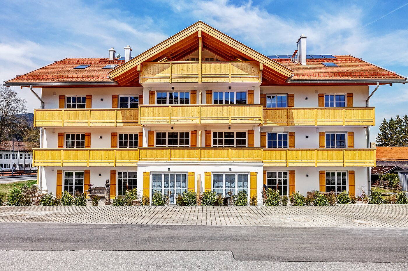 Erdgeschosswohnung mit 2 Zimmern | Bad Wiessee | 700942 | Südliche Außenansicht