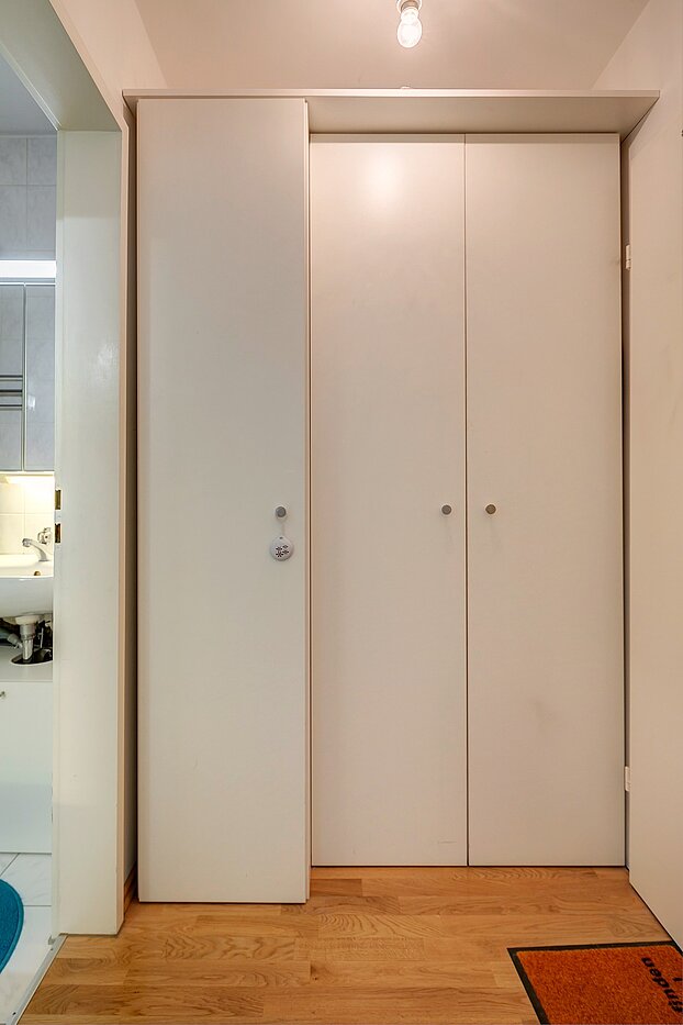 Erdgeschosswohnung mit 1 Zimmer | München-Nymphenburg | 2203ML1 | Diele mit Stauraum