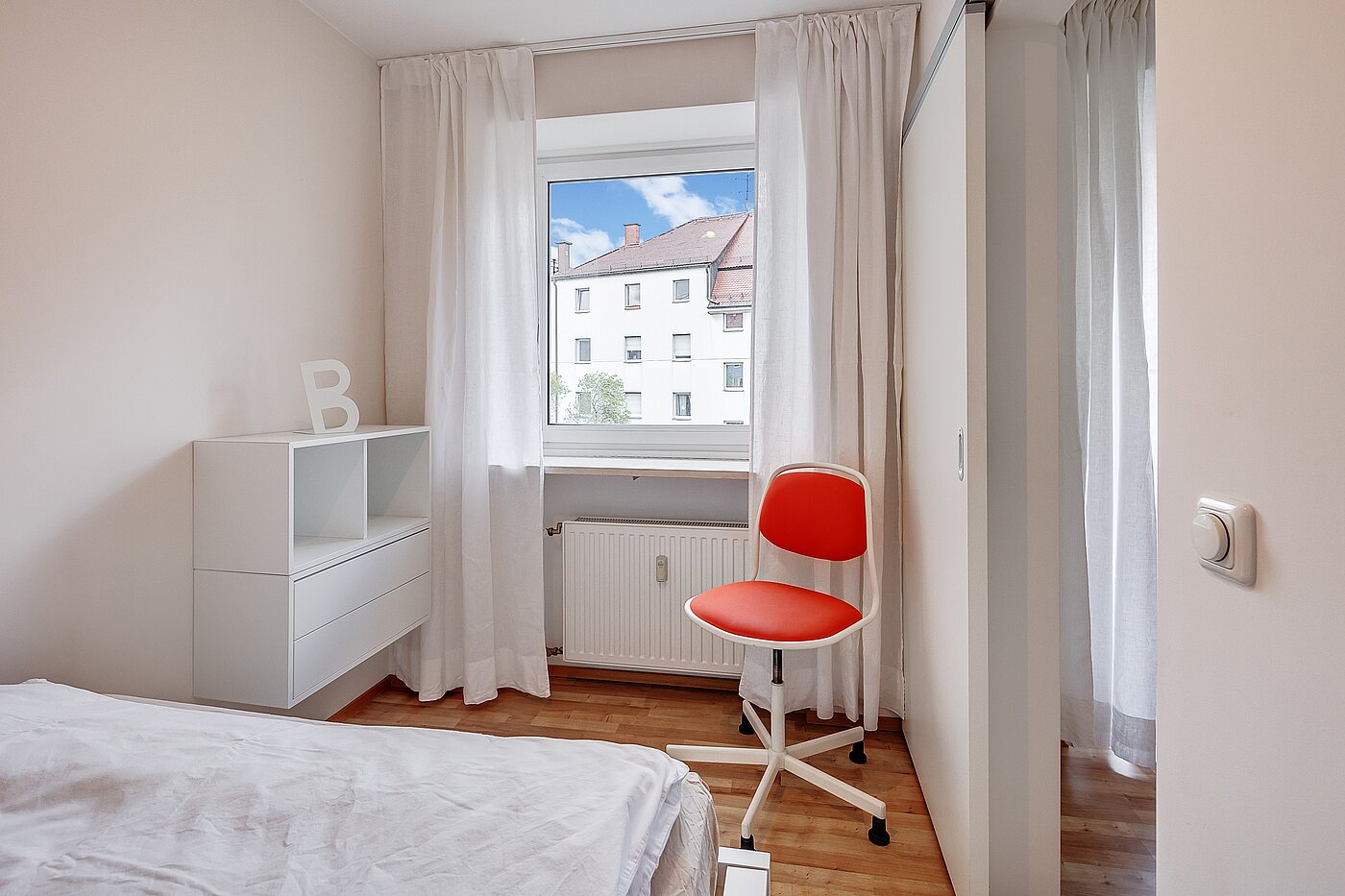 Etagenwohnung mit 1.5 Zimmern | München-Schwanthalerhöhe | 2211ML8 | Ausrichtung zum ruhigen Hof