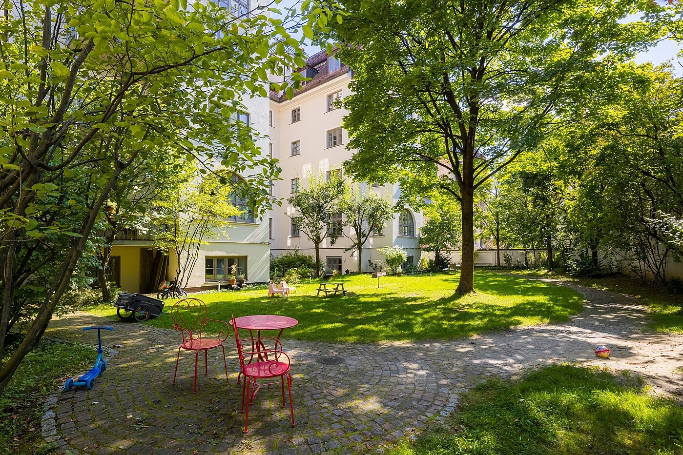 Etagenwohnung mit 1 Zimmer | München-Ludwigsvorstadt | 2108ML5 | ...im Hinterhof