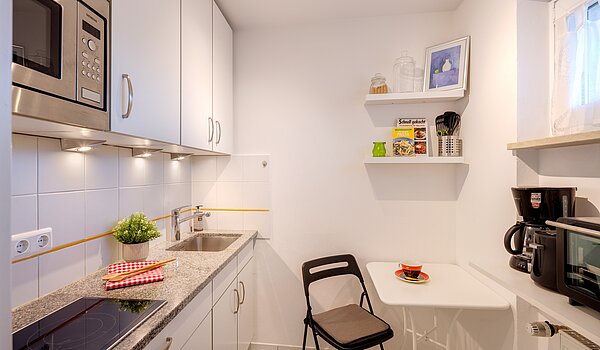 Apartment mit 1 Zimmer | München-Sendling-Westpark | 70395 | Küche mit...