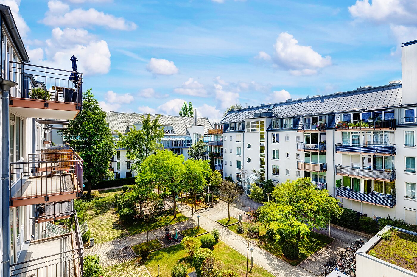 Etagenwohnung mit 2 Zimmern | München-Obersendling | 70039 | Mit Ausblick ins Karree