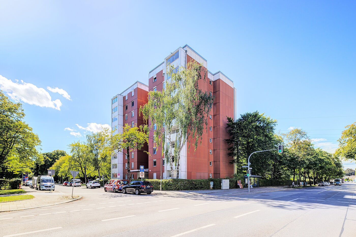 Etagenwohnung mit 4 Zimmern | München-Aubing | 70276 | Außenansicht