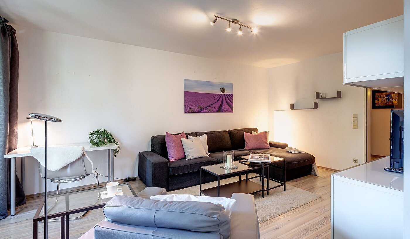 Etagenwohnung mit 2 Zimmern | München-Nymphenburg | 2107ML3 | Sehr gemütliches Wohnzimmer...