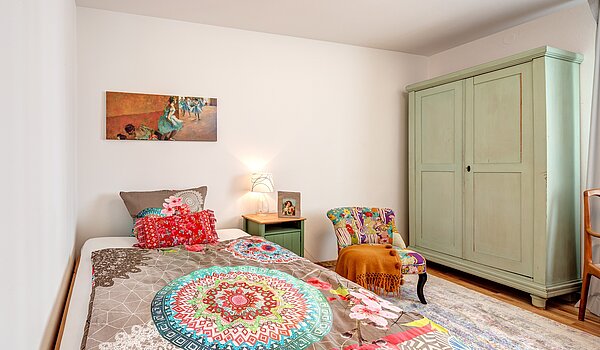 Maisonettewohnung mit 3 Zimmern | München-Lehel | 2209ML5 | ...zweites Schlafzimmer