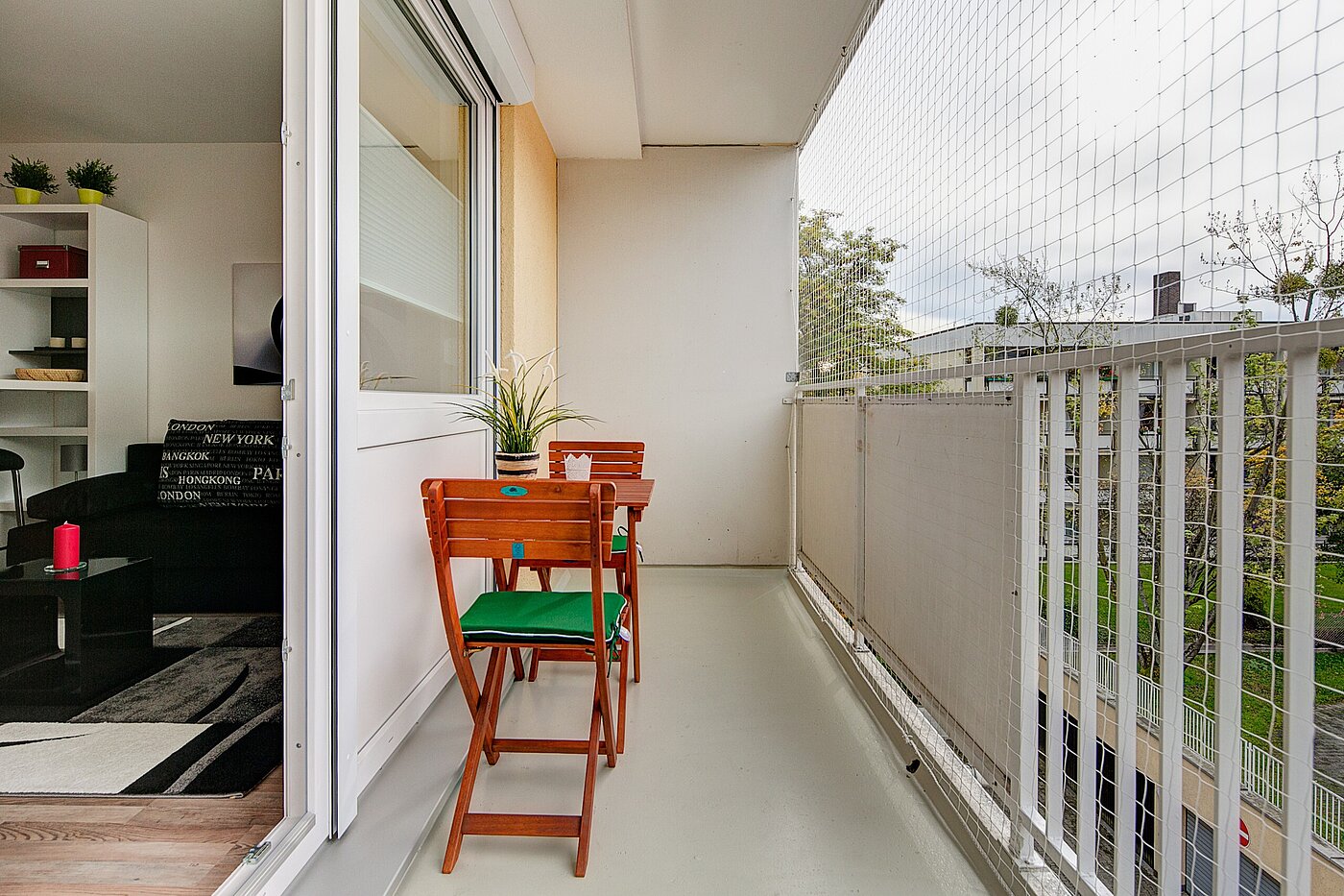 Etagenwohnung mit 1 Zimmer | München-Berg am Laim | 70064 | Sonniger Südbalkon...