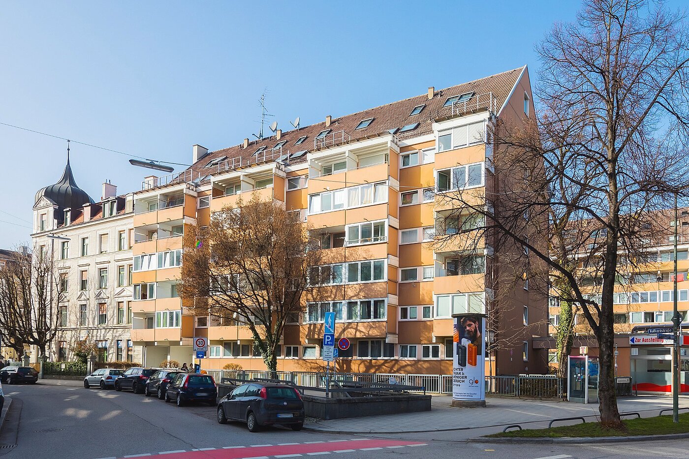 Etagenwohnung mit 1 Zimmer | München-Nymphenburg | 2102ML7 | Außenansicht