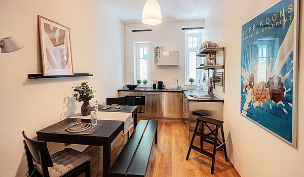 Etagenwohnung mit 1.5 Zimmern | München-Neuhausen | 70473 | Wohnküche