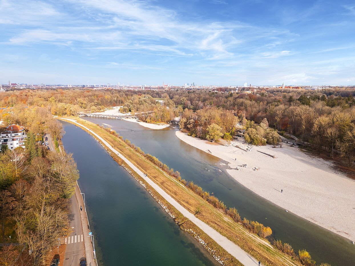 Terrassenwohnung mit 3 Zimmern | München-Harlaching | 70371 | Naherholung...
