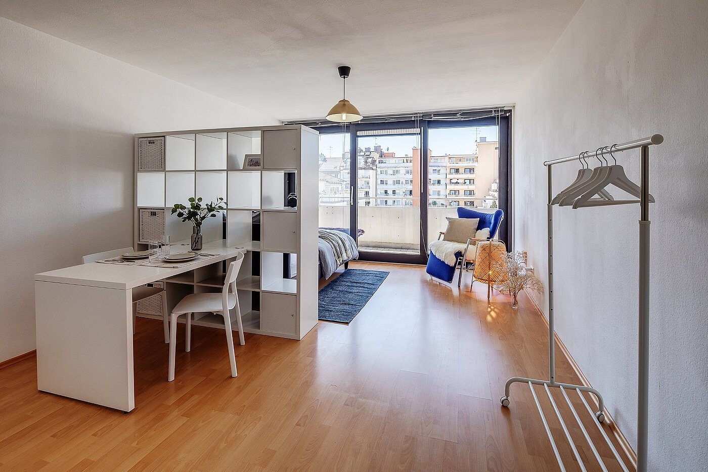 Etagenwohnung mit 1 Zimmer | München-Schwabing | 2007ML2 | Essplatz für Zwei