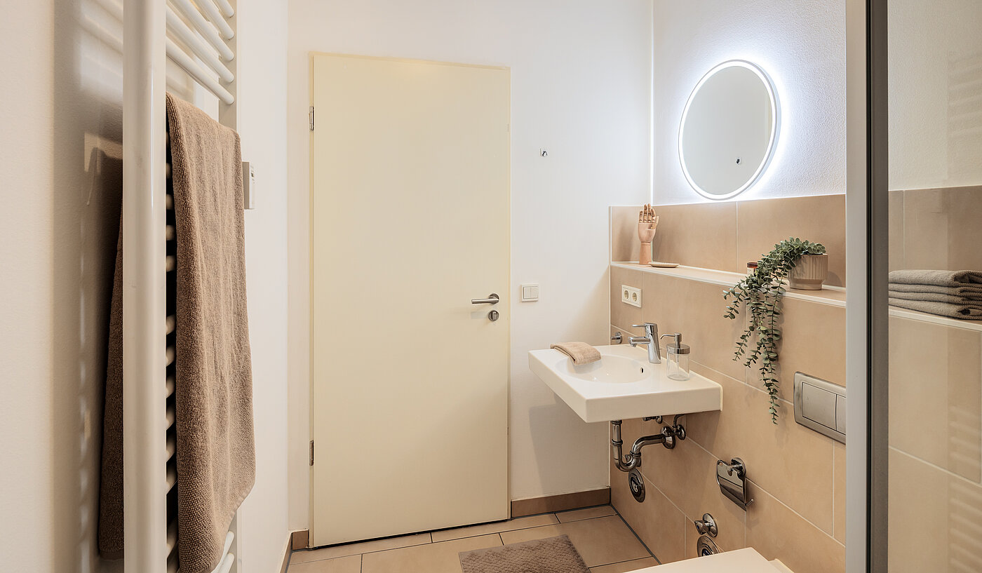 Apartment mit 1 Zimmer | München-Ramersdorf | 70415 | Badezimmer