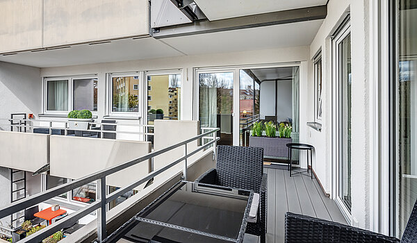 Etagenwohnung mit 4 Zimmern | München-Au | 70423 | Balkon