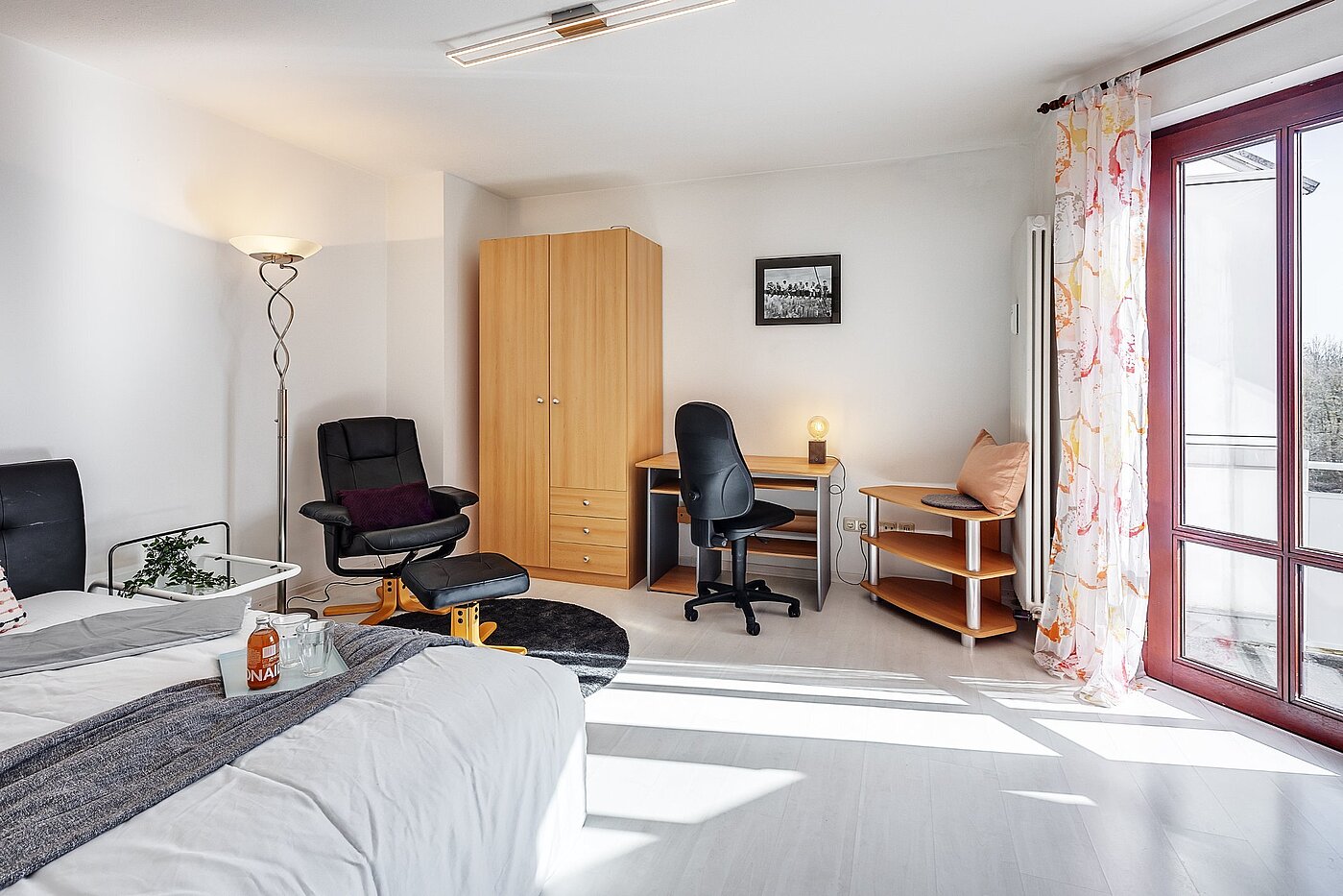 Etagenwohnung mit 1 Zimmer | München-Perlach | 2102ML1 | Wohnen und Schlafen
