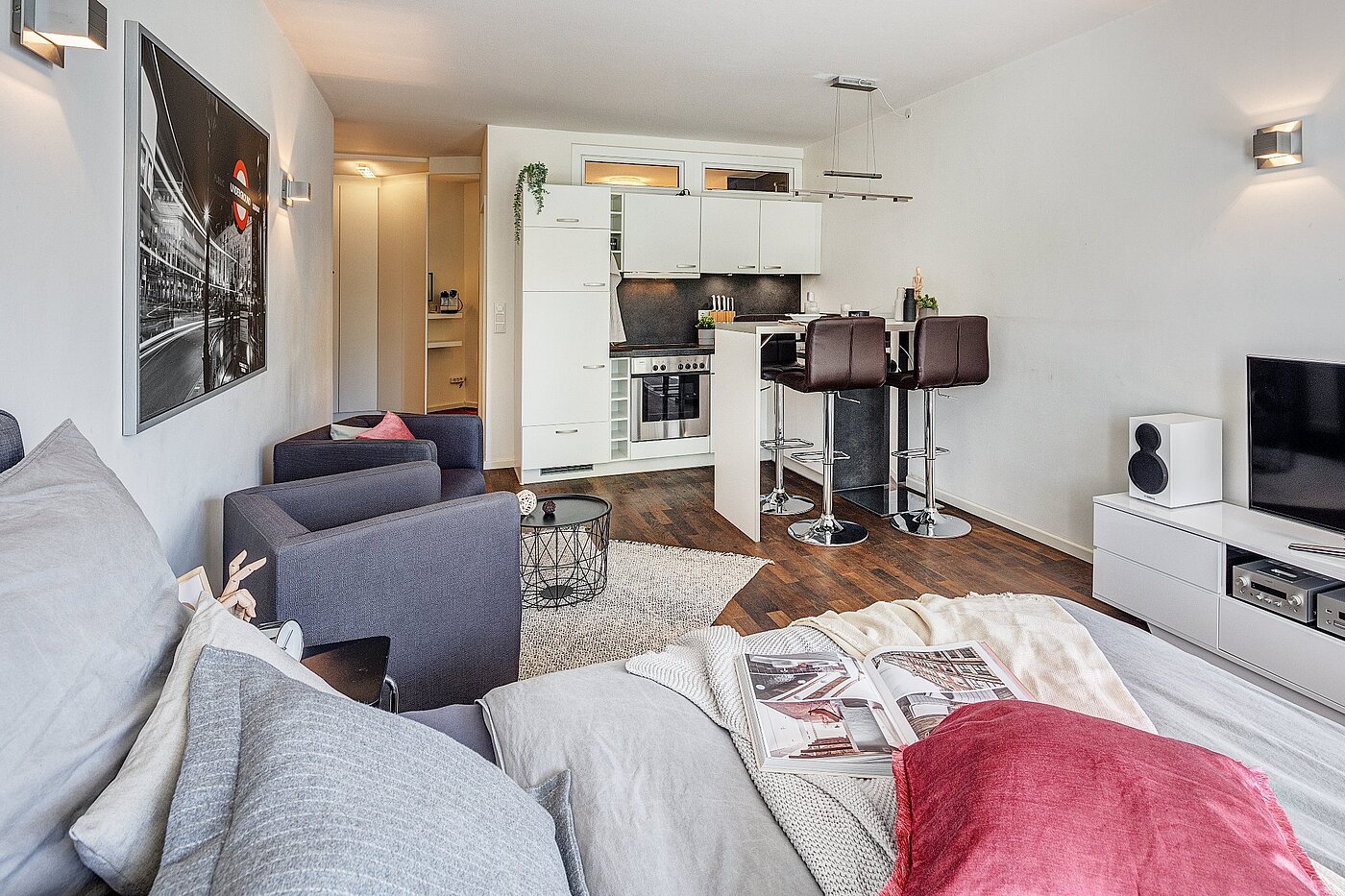 Etagenwohnung mit 1 Zimmer | München-Freimann | 2105ML4 | Gemütlich eingerichtet
