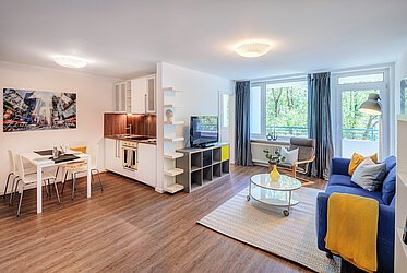 Bogenhausen-Denning: 2-Zimmer Wohnung mit idealer Aufteilung