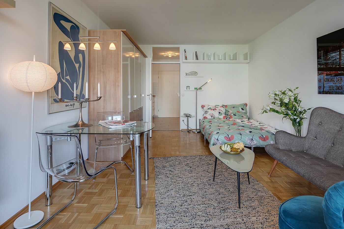 Etagenwohnung mit 1 Zimmer | München-Bogenhausen | 1809ML7 | Neuwertige Ausstattung
