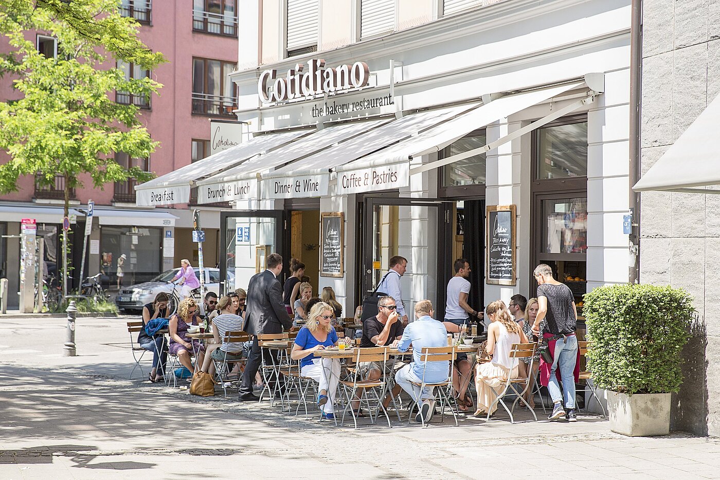 Etagenwohnung mit 1 Zimmer | München-Ludwigsvorstadt | 70176 | Café