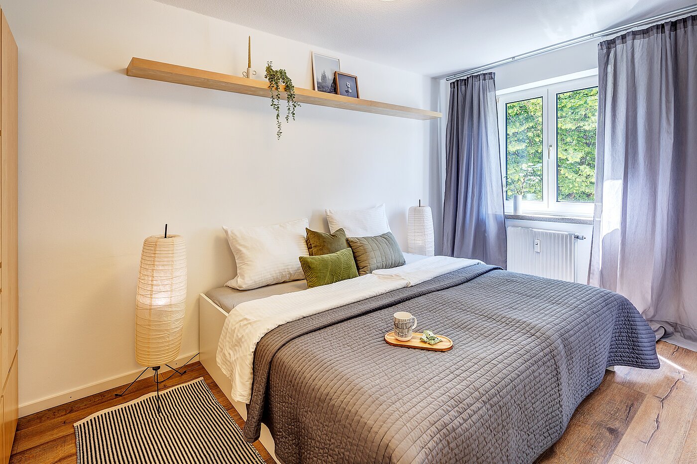 Etagenwohnung mit 2.5 Zimmern | München-Berg am Laim | 70030 | Schlafzimmer mit...