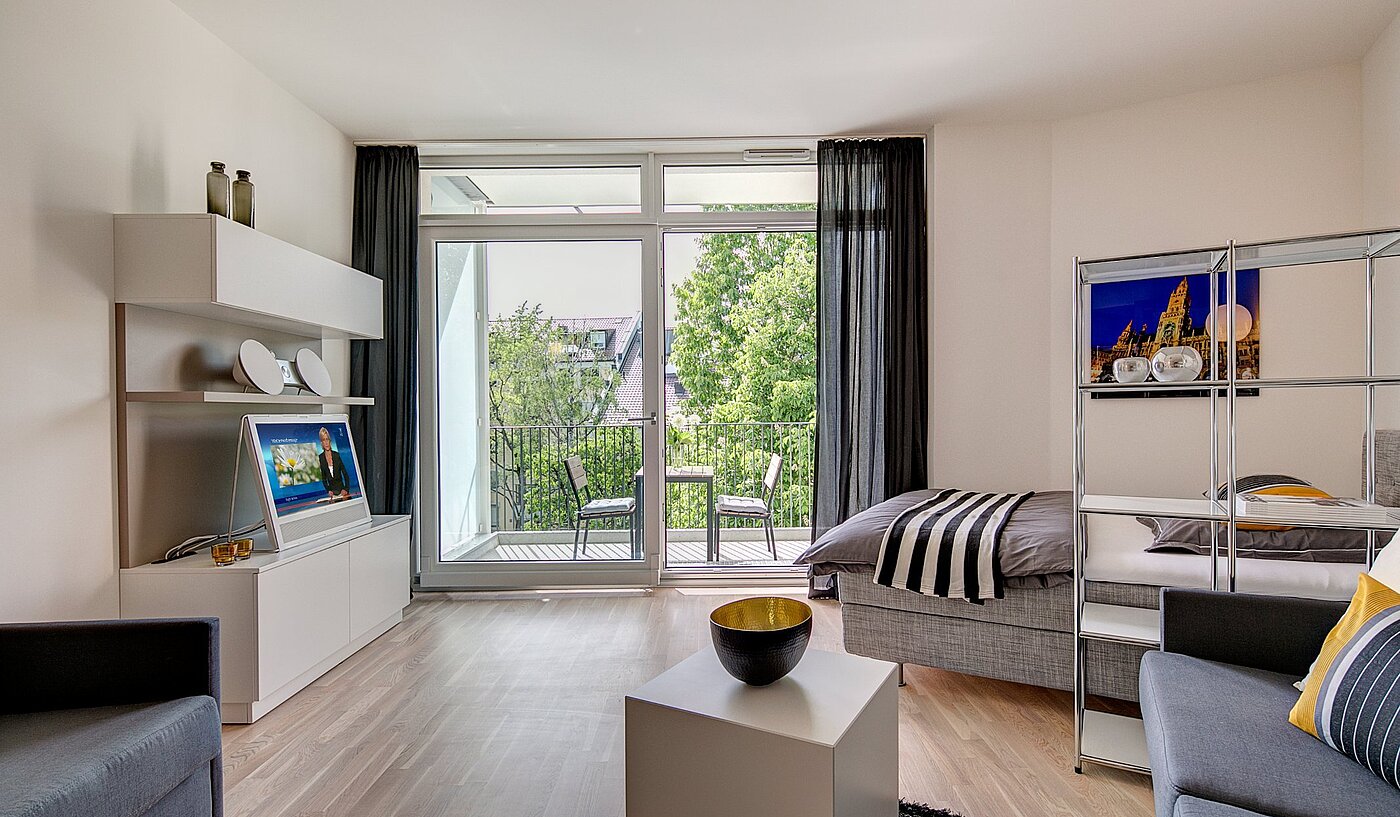 Etagenwohnung mit 1 Zimmer | München-Bogenhausen | 1802ML4