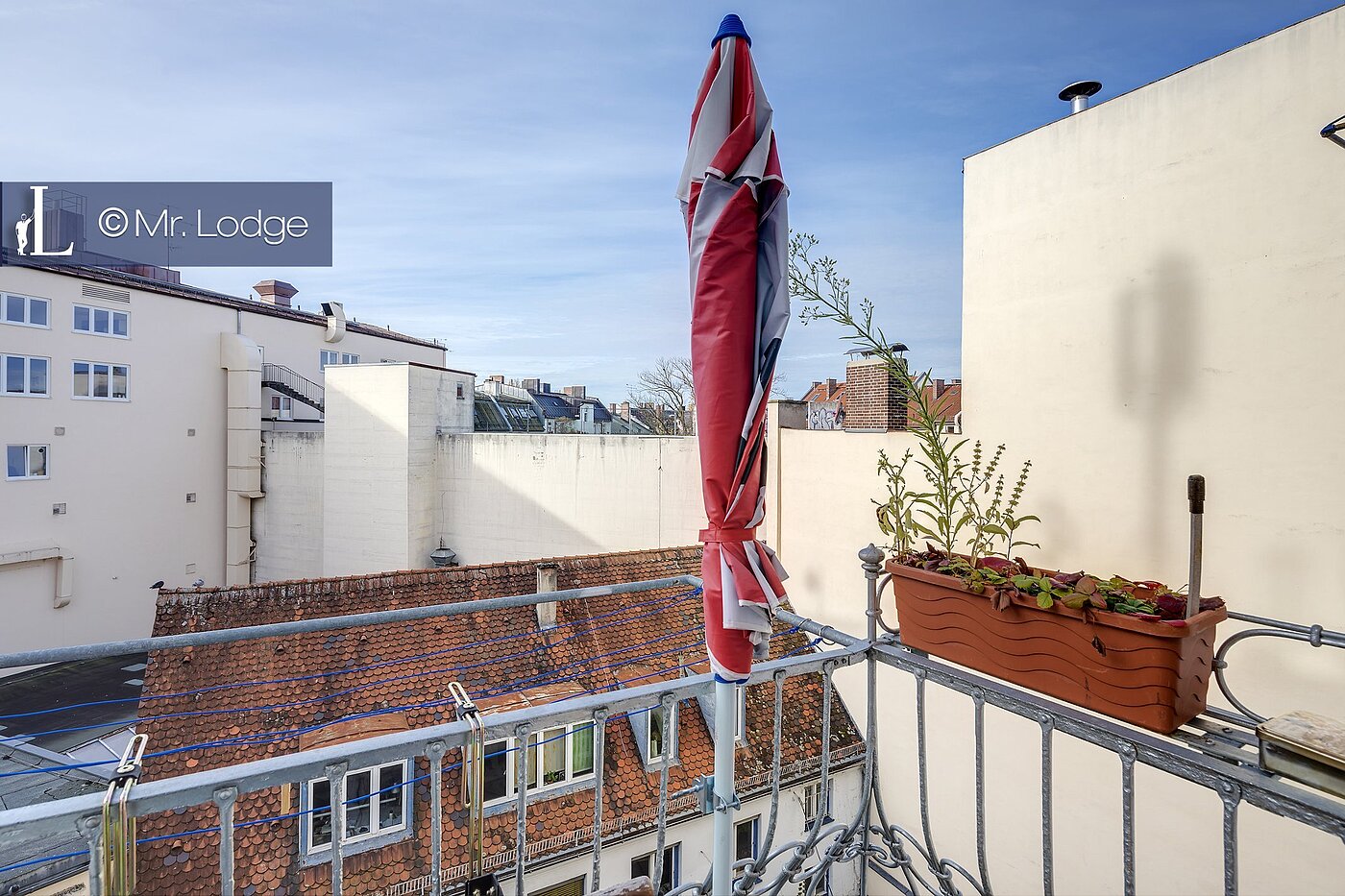 Etagenwohnung mit 2.5 Zimmern | München-Haidhausen | 1710D2 | Balkonaussicht