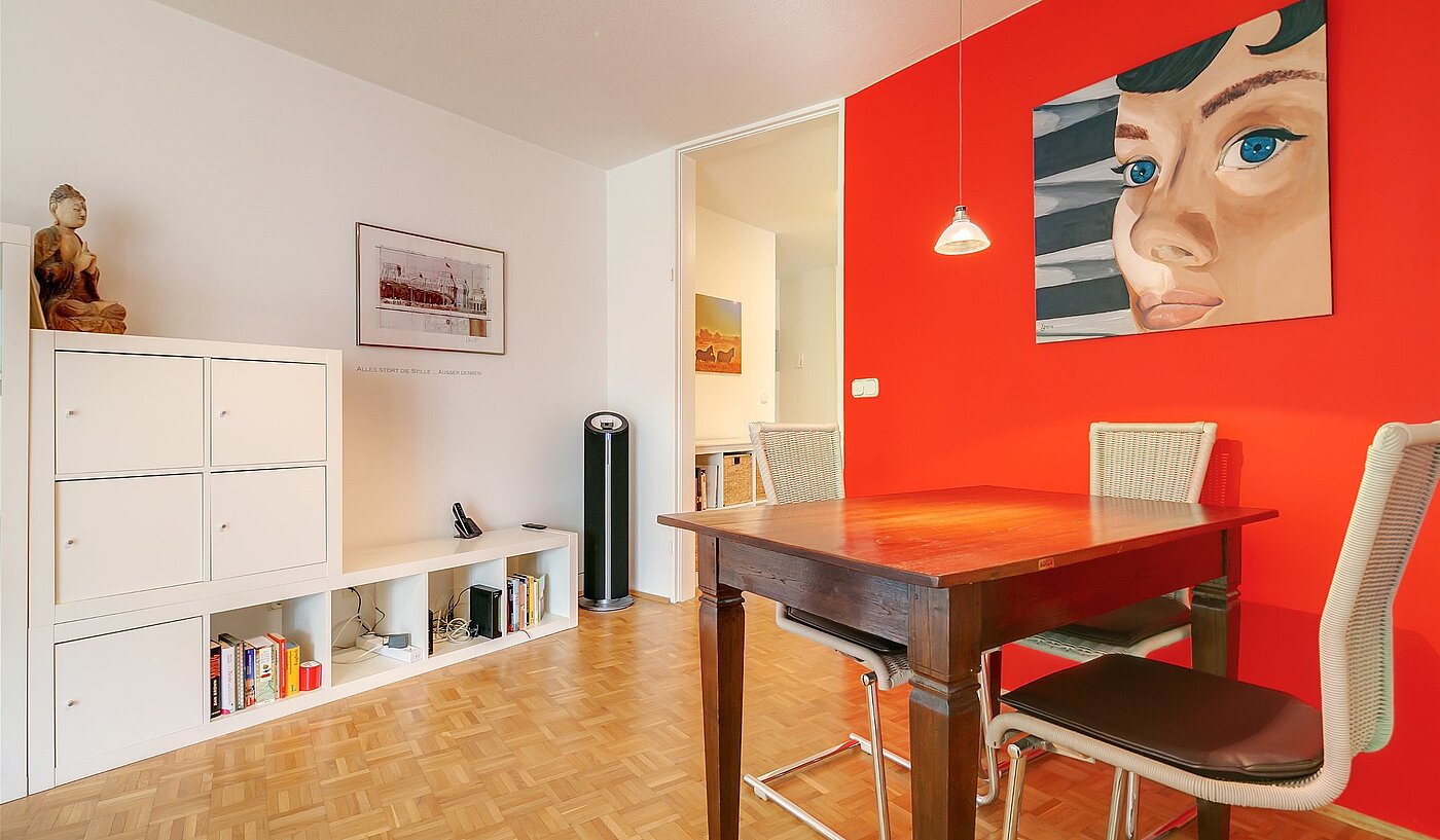 Etagenwohnung mit 2 Zimmern | München-Schwabing | 2004ML1 | mit Essbereich