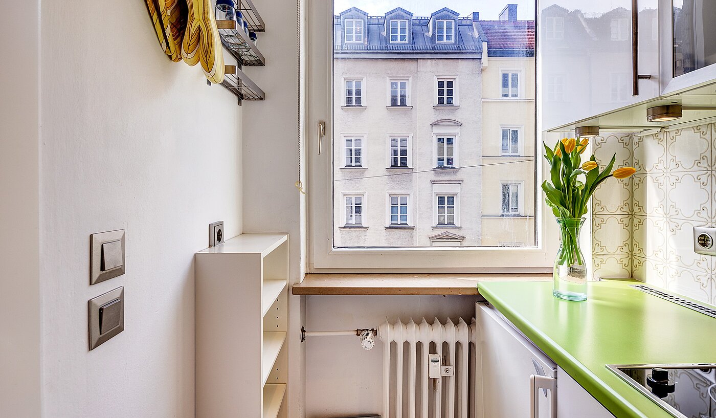 Apartment mit 1 Zimmer | München-Haidhausen | 70242 | ...mit Fenster