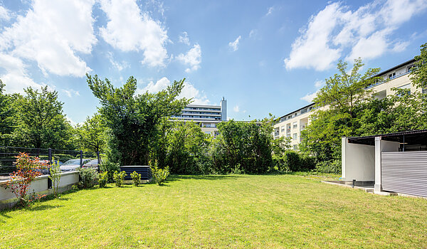 Etagenwohnung mit 2 Zimmern | München-Sendling-Westpark | 70413 | Gemeinsamer Garten