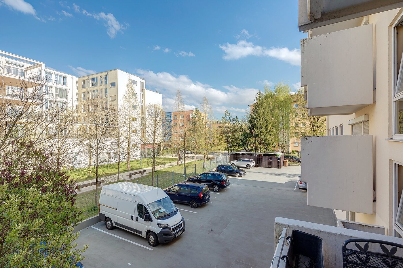 Etagenwohnung mit 1 Zimmer | München-Obergiesing | 2104ML3 | Blick in den Hof