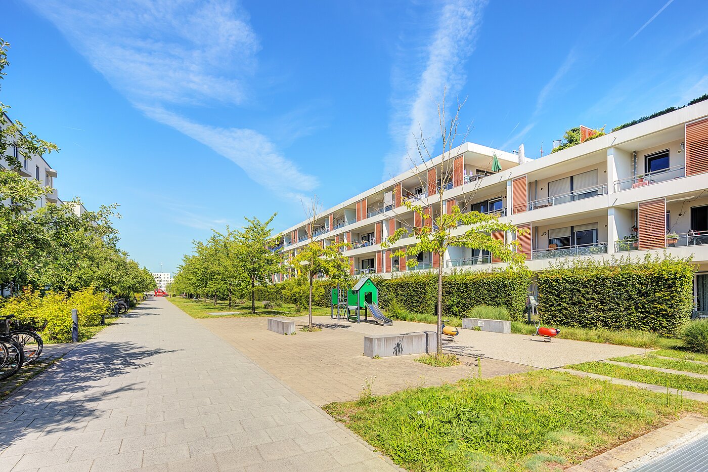 Etagenwohnung mit 2 Zimmern | München-Ramersdorf | 70472 | Grünanlagen