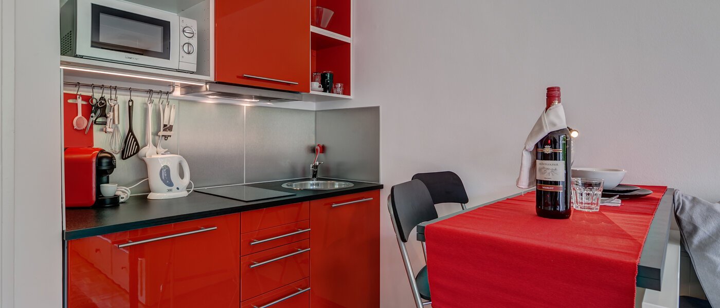 Apartment München Schwabing-Nord (zw. Leopoldstraße & Englischen Garten) 01 Küche 10010