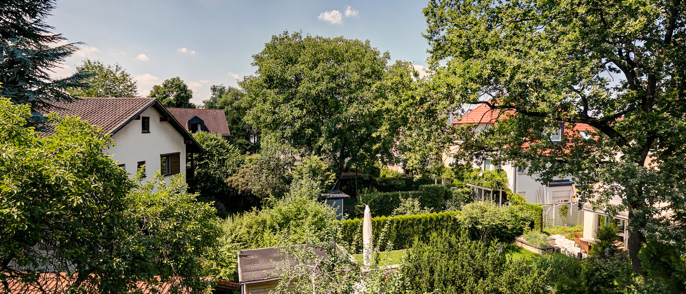 Dachgeschosswohnung München Obermenzing 02 Aussicht 10079