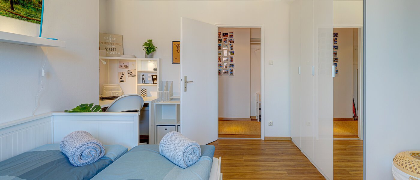 Wohnung München Lehel 04 2. Schlafzimmer	 10088