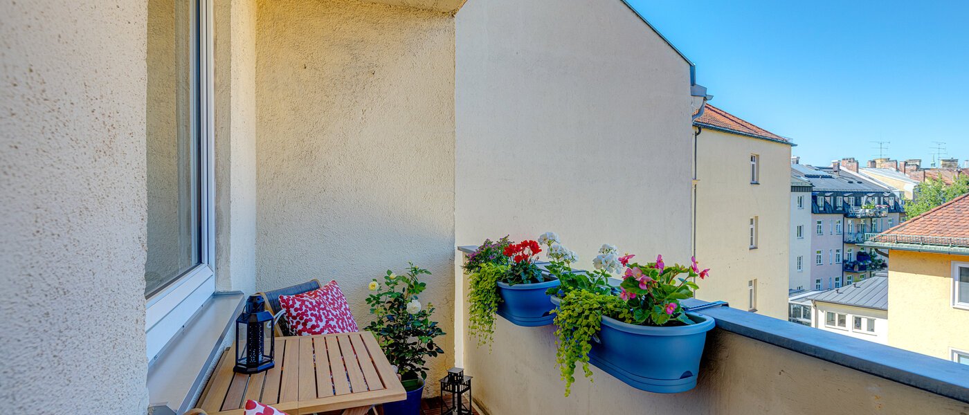 Wohnung München Lehel 01 1. Balkon 10088