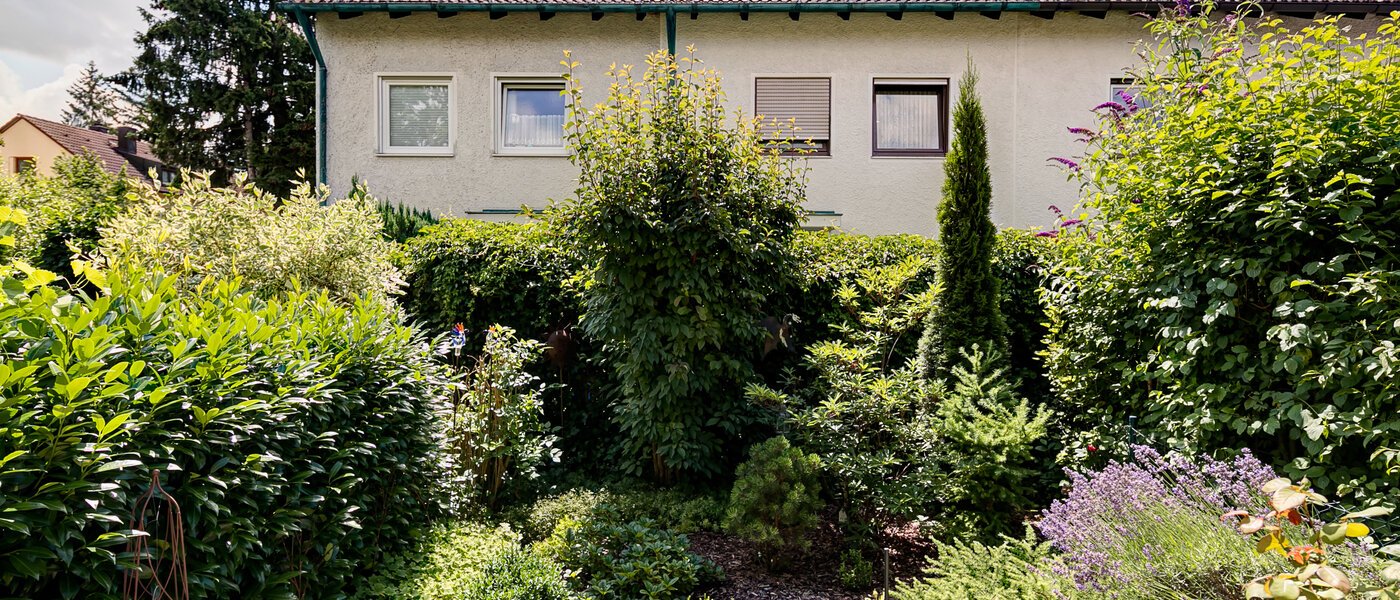 Reihenhaus München Fasangarten 01 Garten 10099